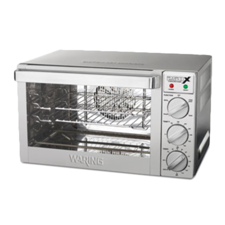 Waring WCO250X Quarter Size Countertop Convection Oven - 120V, 1700W